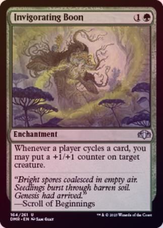 Invigorating Boon 164/261 - Foil Dominaria Remastered Foil Singles
