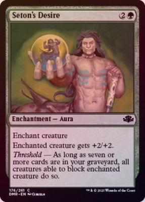 Seton&#39;s Desire 176/261 - Foil Dominaria Remastered Foil Singles