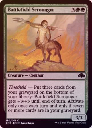 Battlefield Scrounger 150/261 - Foil Dominaria Remastered Foil Singles