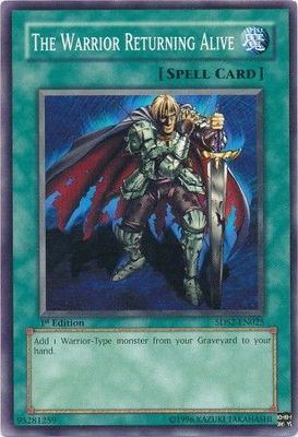 The Warrior Returning Alive - 5DS2-EN025 - Common 1st Edition Starter Deck: 5D&#39;s (2009) [5DS2] 1st Edition Singles