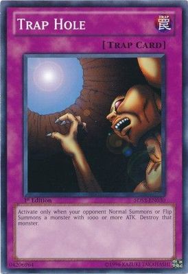 Trap Hole - 5DS3-EN030 - Common 1st Edition Starter Deck: Duelist Toolbox 1st Edition Singles