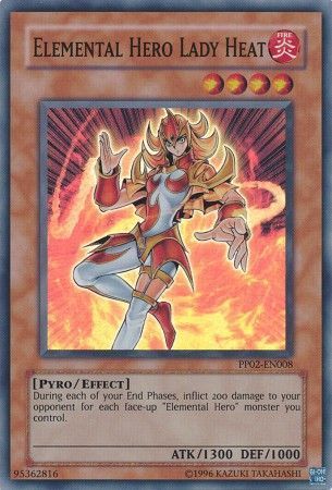 Elemental Hero Lady Heat - PP02-EN008 - Super Rare Premium Pack: Series PP01 &amp; PP02 Super Rares