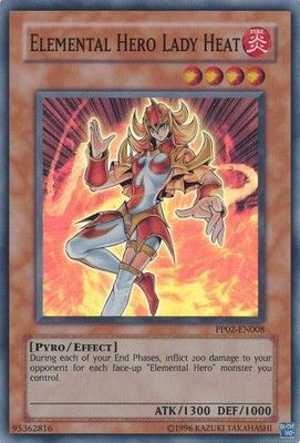 Elemental Hero Lady Heat - PP02-EN008 - Super Rare Premium Pack: Series PP01 &amp; PP02 Super Rares