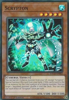 Scrypton - ETCO-EN082 - Super Rare 1st Edition Eternity Code 1st Edition Singles (espanol)