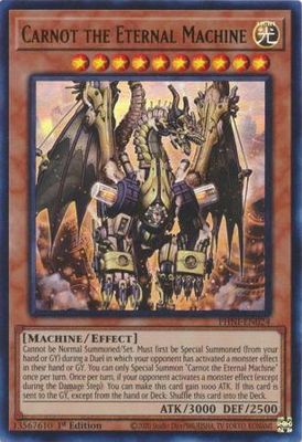 Carnot the Eternal Machine - PHNI-EN024 - Ultra Rare 1st Edition Phantom Nightmare 1st Edition Singles