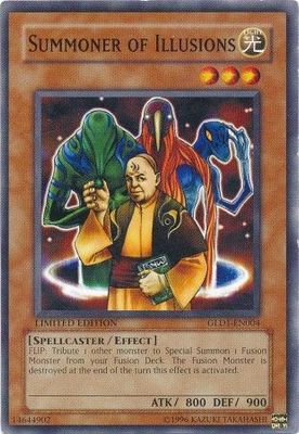 Summoner of Illusions - GLD1-EN004 - Common Gold Series 1 (2008) [GLD1]