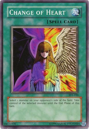 Change of Heart - SYE-030 - Common Unlimited Starter Deck: Yugi Evolution [SYE] Unlimited Singles