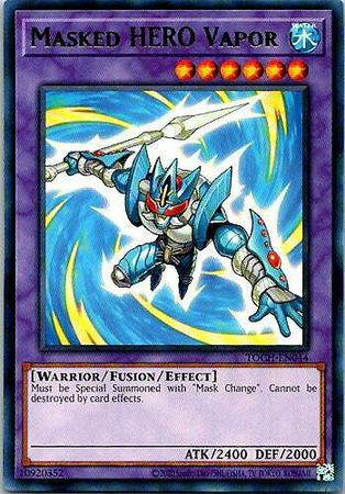 Masked HERO Vapor - TOCH-EN044 - Rare Unlimited Toon Chaos Unlimited Singles