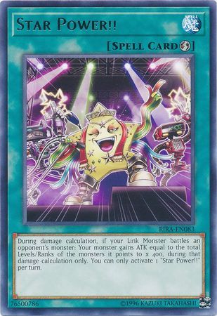 Star Power!! - RIRA-EN083 - Rare Unlimited Rising Rampage [RIRA] Unlimited Singles