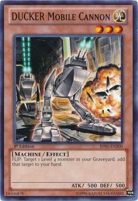 DUCKER Mobile Cannon - BP01-EN200 - Common 1st Edition Battle Pack: Epic Dawn 1st Edition Singles