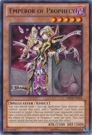 Emperor of Prophecy - ABYR-EN024 - Rare Unlimited Abyss Rising Unlimited Singles