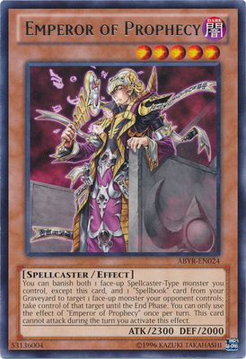 Emperor of Prophecy - ABYR-EN024 - Rare Unlimited Abyss Rising Unlimited Singles