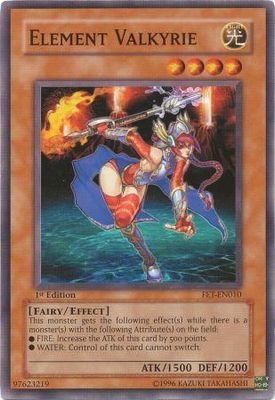 Element Valkyrie - FET-EN010 - Common 1st Edition Flaming Eternity [FET] 1st Edition Singles