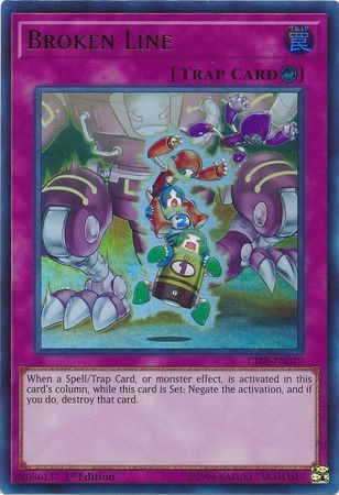 Broken Line - CIBR-EN079 - Ultra Rare 1st Edition Circuit Break 1st Edition Singles (espanol)