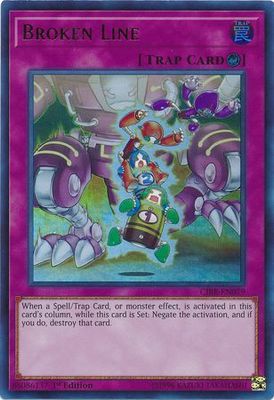 Broken Line - CIBR-EN079 - Ultra Rare 1st Edition Circuit Break 1st Edition Singles (espanol)