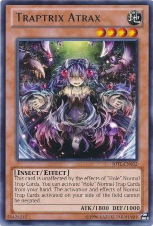 SJ Traptrix Atrax - JOTL-EN032 - Rare Unlimited Judgment of the Light Unlimited Singles