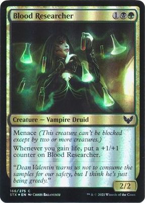 Blood Researcher 166/275 - Foil Strixhaven: School of Mages Foil Singles