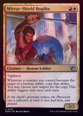 Mirror-Shield Hoplite 0247 - Foil March of the Machine Foil Singles