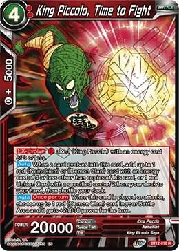 King Piccolo, Time to Fight - Vicious Rejuvenation (DBS-B12) Vicious Rejuvenation