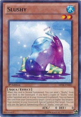 Slushy - ABYR-EN083 - Rare 1st Edition Abyss Rising 1st Edition Singles