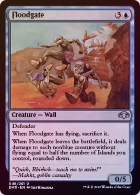 Floodgate 049/261 - Foil Dominaria Remastered Foil Singles