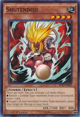 Shutendoji - BP03-EN069 - Common 1st Edition Battle Pack 3: Monster League 1st Edition Singles