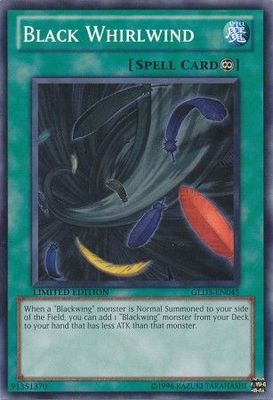 Black Whirlwind - GLD3-EN045 - Common Gold Series 3 (2010) [GLD3]
