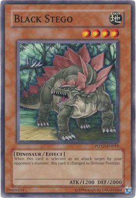 Black Stego - POTD-EN019 - Common Unlimited Power of the Duelist [POTD] Unlimited Singles