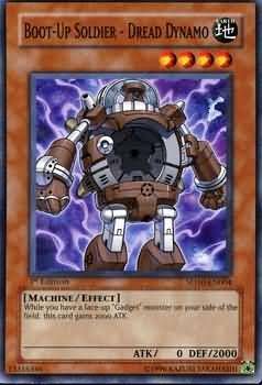 Boot-Up Soldier - Dread Dynamo - SD10-EN004 - Common 1st Edition Structure Deck: Machine Re-Volt 1st Edition Singles