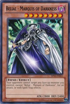 Belial - Marquis of Darkness - BP02-EN061 - Rare Unlimited Battle Pack 2: War of the Giants Unlimited Singles