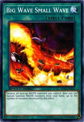 Big Wave Small Wave - SBAD-EN032 - Common 1st Edition Speed Duel: Attack from the Deep Singles