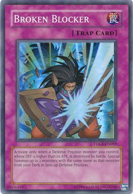 Broken Blocker - TDGS-EN069 - Super Rare Unlimited The Duelist Genesis [TDGS] Unlimited Singles