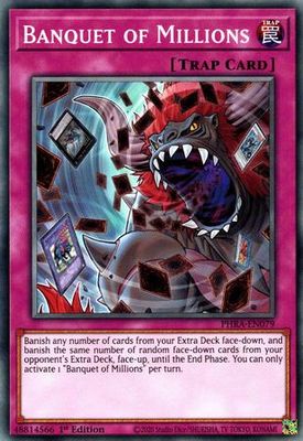 Banquet of Millions - PHRA-EN079 - Common 1st Edition Phantom Rage 1st Edition Singles [PHRA]