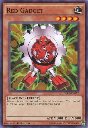 Red Gadget - DPRP-EN022 - Common 1st Edition Duelist Pack: Rivals of the Pharaoh Singles