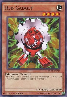 Red Gadget - DPRP-EN022 - Common 1st Edition Duelist Pack: Rivals of the Pharaoh Singles