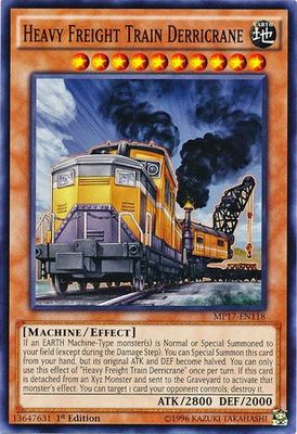 Heavy Freight Train Derricrane - MP17-EN118 - Common 1st Edition 2017 Mega-Tins 1st Edition Singles (espanol)