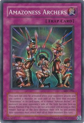 Amazoness Archers - MFC-096 - Super Rare Unlimited Magician&#39;s Force [MFC] Unlimited Singles