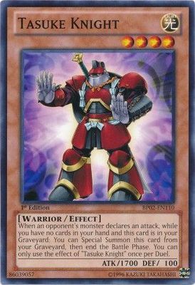 Tasuke Knight - BP02-EN110 - Common 1st Edition Battle Pack 2: War of the Giants 1st Edition Singles