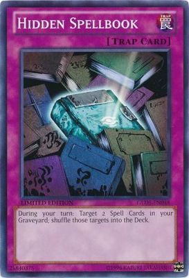 Hidden Spellbook - GLD5-EN048 - Common Unlimited  Gold Series 5: Haunted Mine [GLD5] (espanol)
