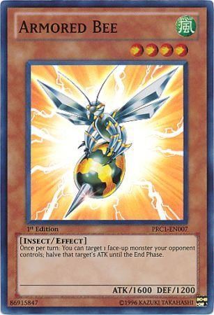 Armored Bee - PRC1-EN007 - Super Rare 1st Edition Yu-Gi-Oh! Promo Cards