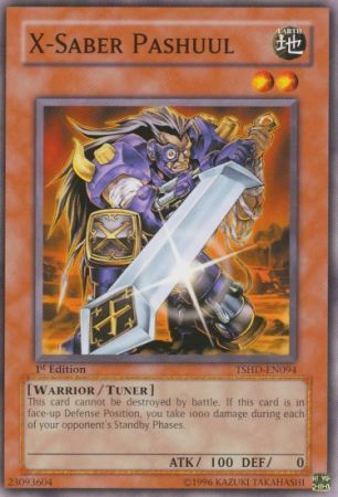 X-Saber Pashuul - TSHD-EN094 - Common 1st Edition The Shining Darkness [TSHD] 1st Edition Singles