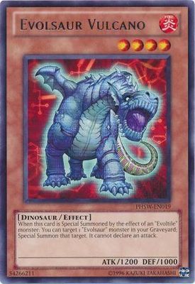 Evolsaur Vulcano - PHSW-EN019 - Rare Unlimited Photon Shockwave Unlimited Singles