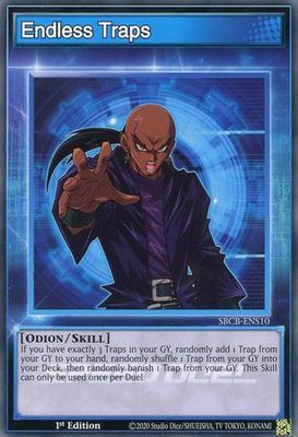 Endless Traps - SBCB-ENS10 - Common 1st Edition Speed Duel Battle City Box 1st Edition Singles