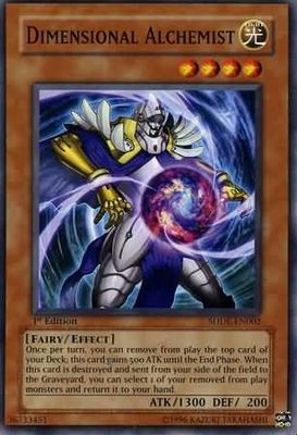 Dimensional Alchemist - SDDE-EN002 - Common 1st Edition Structure Deck: Dark Emperor [SDDE] 1st Edition Singles