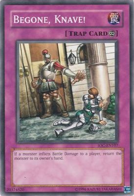 Begone, Knave! - IOC-EN107 - Common Unlimited Invasion of Chaos [IOC] Unlimited Singles