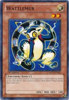Wattlemur - DREV-EN025 - Common 1st Edition Duelist Revolution 1st Edition Singles
