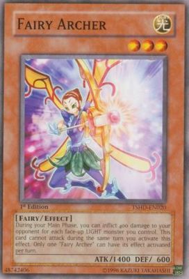 Fairy Archer - TSHD-EN020 - Common 1st Edition The Shining Darkness [TSHD] 1st Edition Singles