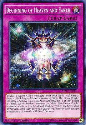 Beginning of Heaven and Earth - MP17-EN225 - Common 1st Edition 2017 Mega-Tins 1st Edition Singles