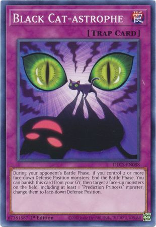 Black Cat-astrophe - DLCS-EN088 - Common 1st Edition Dragons of Legend The Complete Series 1st Edition Singles