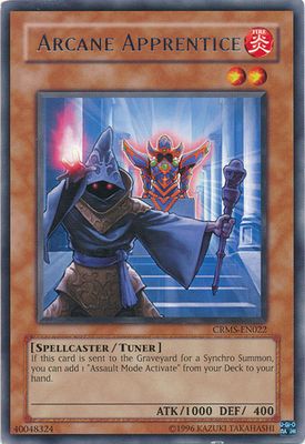 Arcane Apprentice - CRMS-EN022 - Rare Unlimited Crimson Crisis [CRMS] Unlimited Singles